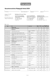 CV Pädagogik Gesamtverzeichnis